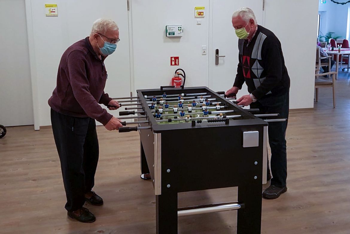 Tagespflege Rohrsen spielt jetzt Fußball