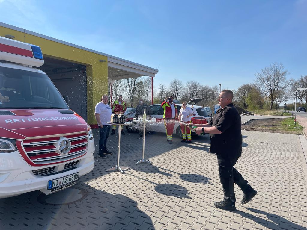 Rettungswache Hoya ist umgezogen. / Ab Ende Mai auch Erste-Hilfe-Schulungen in Hoya.