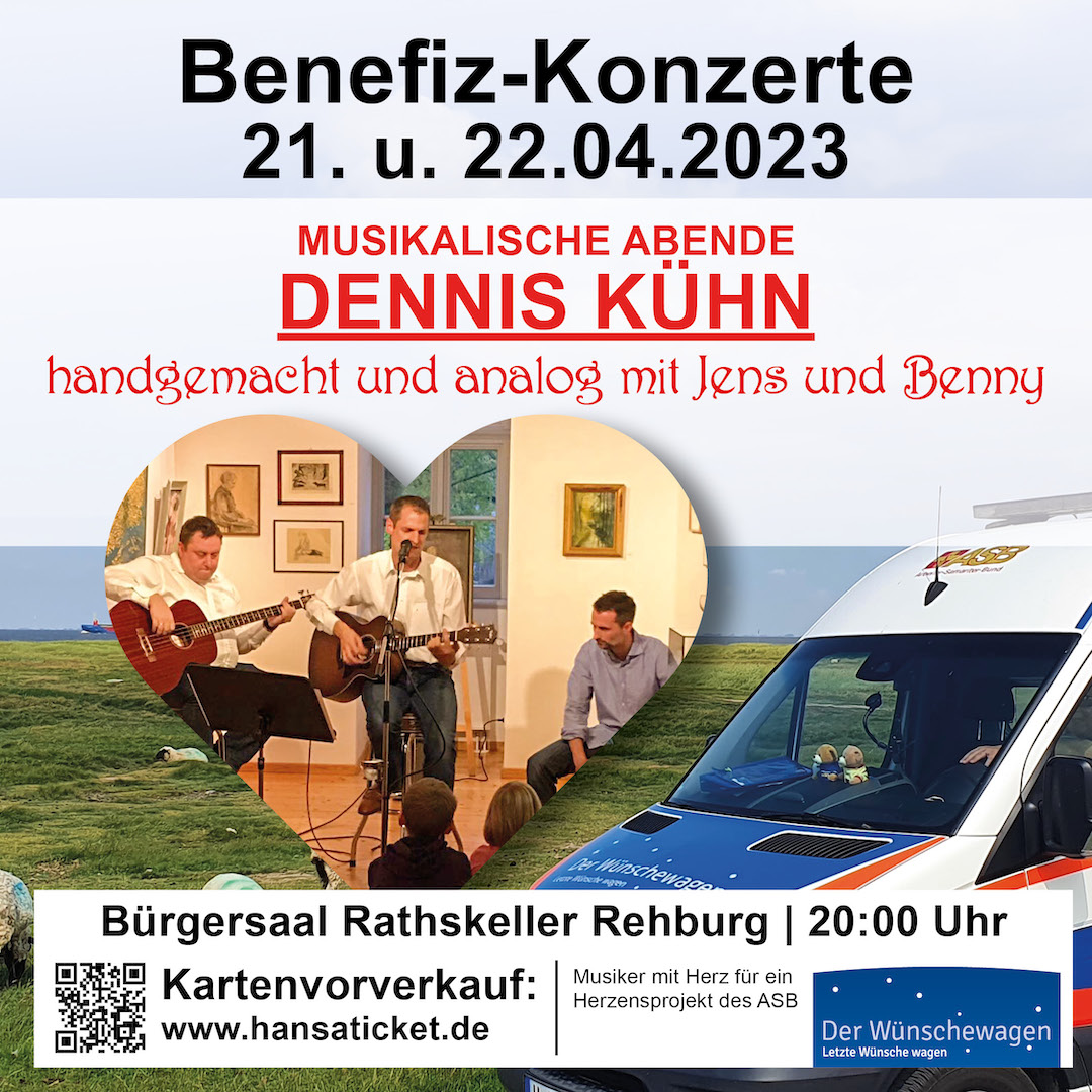 Benefiz-Konzerte für den Wünschewagen in Rehburg