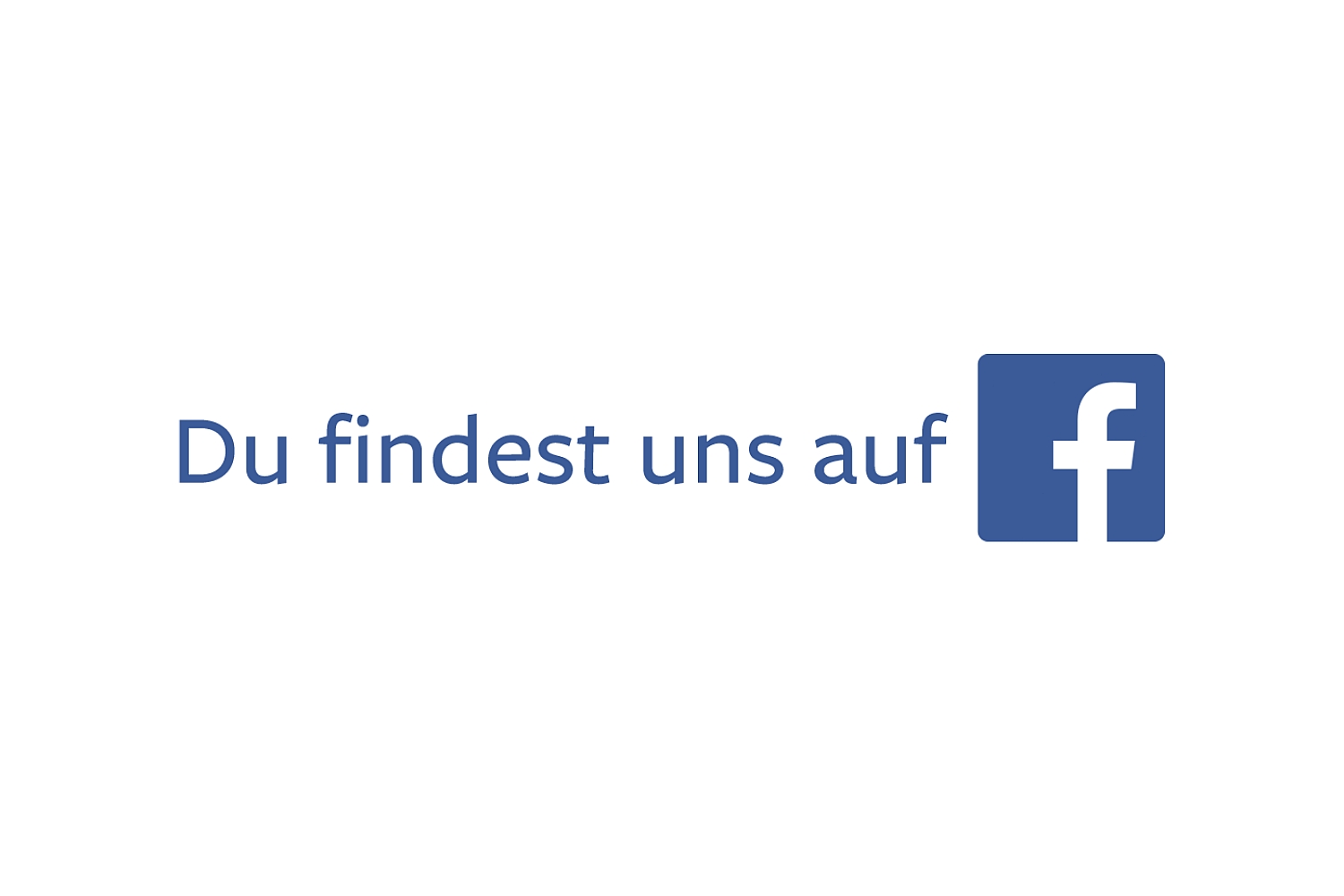 Du findest uns auf Facebeook