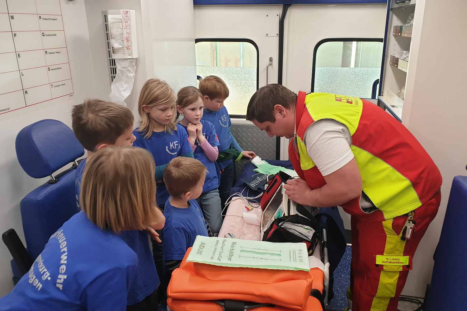 Feuerwehrnachwuchs zu Besuch in Rehburg