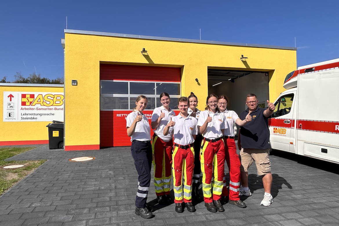Entdecke die neue Rettungswache in Steimbke