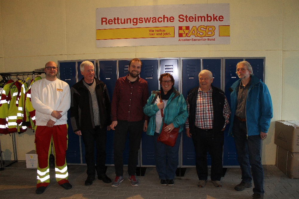 SPD-Fraktion Steimbke besuchte ASB-Rettungswache
