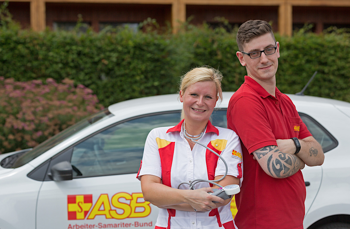 Pflegefachkräfte des ASB