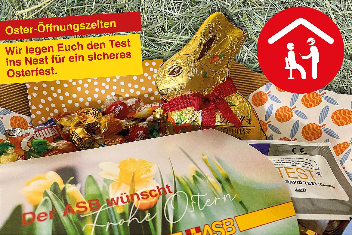 Testzentren auch an Ostern geöffnet