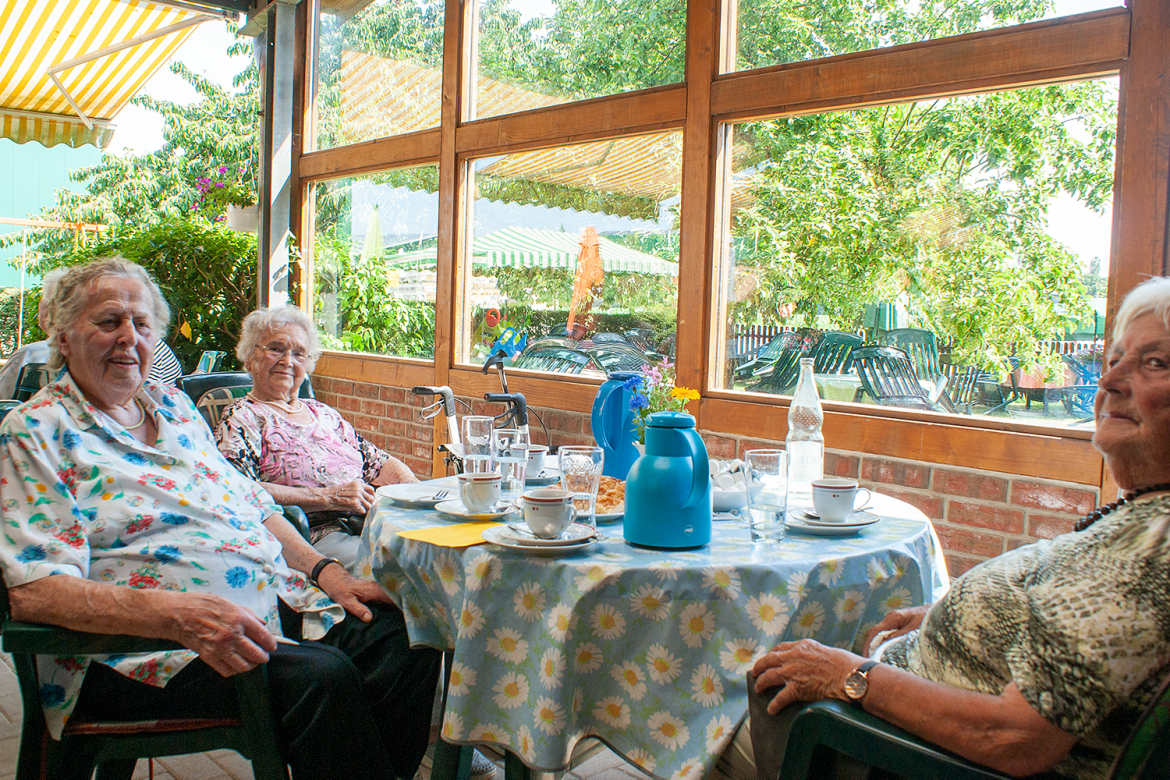 Ausflug ins Erdbeercafé